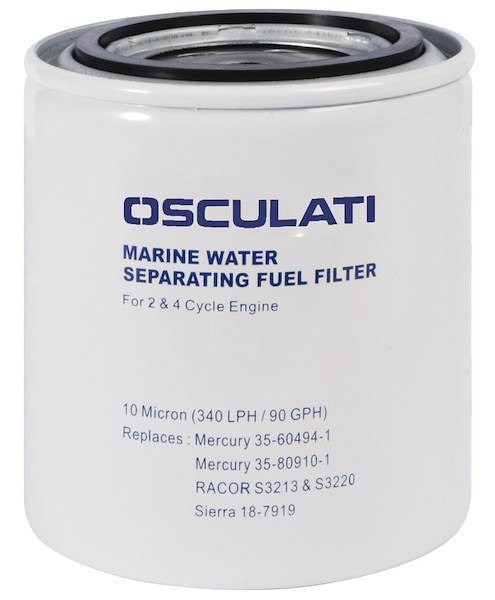 Filtro separatore acqua/carburante universale