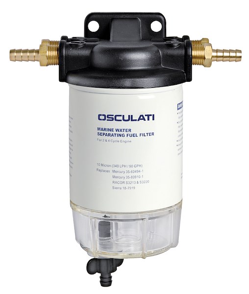 Filtro separatore acqua/carburante universale