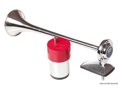 Tromba FIAMM modello Bora con compressore