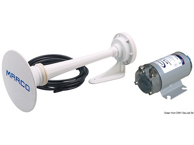 Tromba MARCO in ottone con compressore