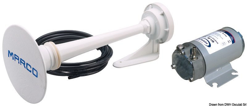 Tromba MARCO in ottone con compressore