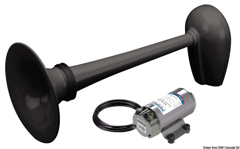 Tromba MARCO in ottone con compressore