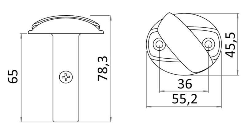 Bitta a scomparsa Dome 