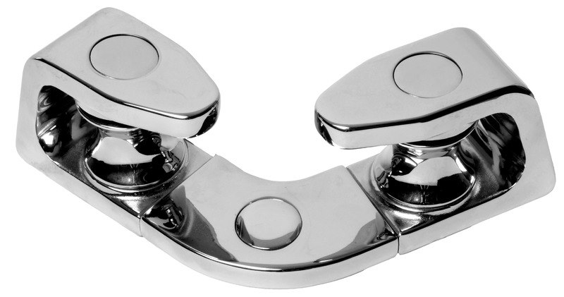 Passacavo angolare a rulli