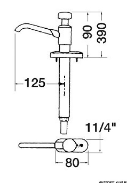 Pompa a mano Whale MK6 