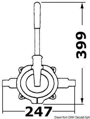Pompa a mano WHALE di sentina
