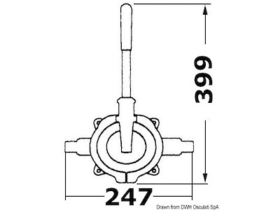 Pompa a mano WHALE di sentina