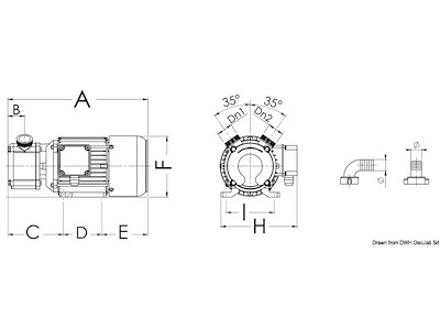Pompa di sentina autoaspirante in bronzo professionale