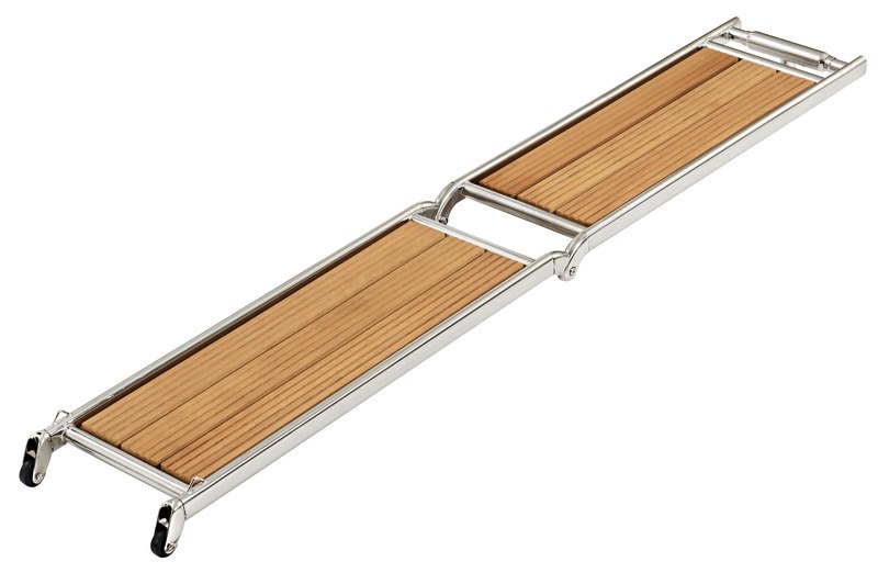 Passerella pieghevoli in acciaio inox lucidato a specchio