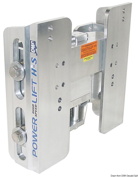 Sollevatore elettro-idraulico per motori fuoribordo - CMC - USA