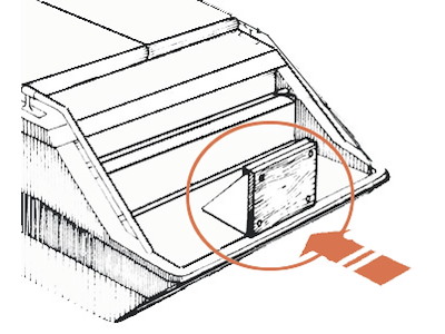 Supporto motore fissaggio su piano 