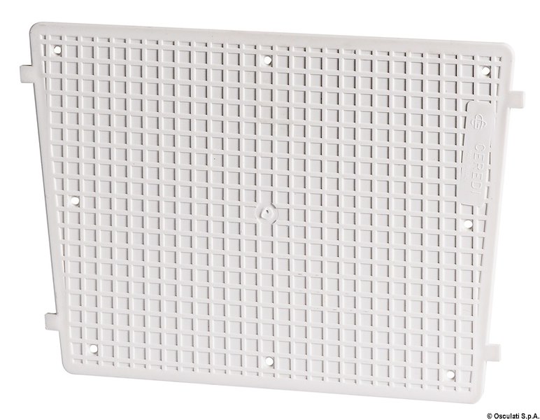 Piastra proteggi poppa in plastica zigrinata
