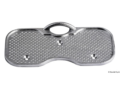 Piastra proteggi poppa con anello