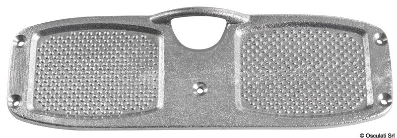 Piastra proteggi poppa con anello