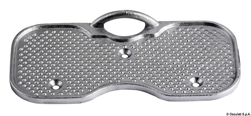 Piastra proteggi poppa con anello