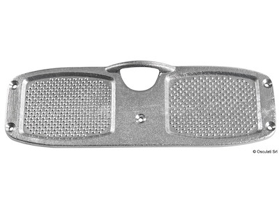 Piastra proteggi poppa con anello