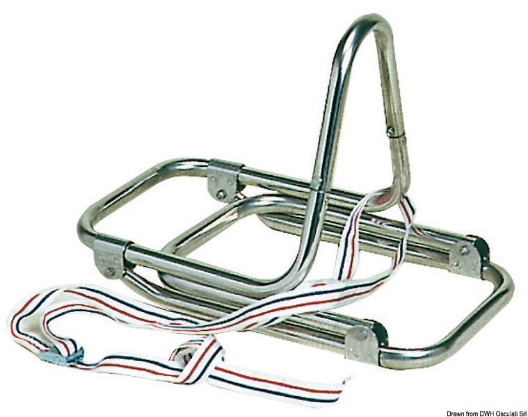 Scaletta pieghevole 3 gradini 