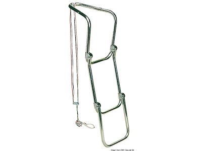 Scaletta pieghevole 3 gradini 