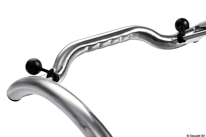 Scaletta a sgancio rapido per gommoni 4 gradini 