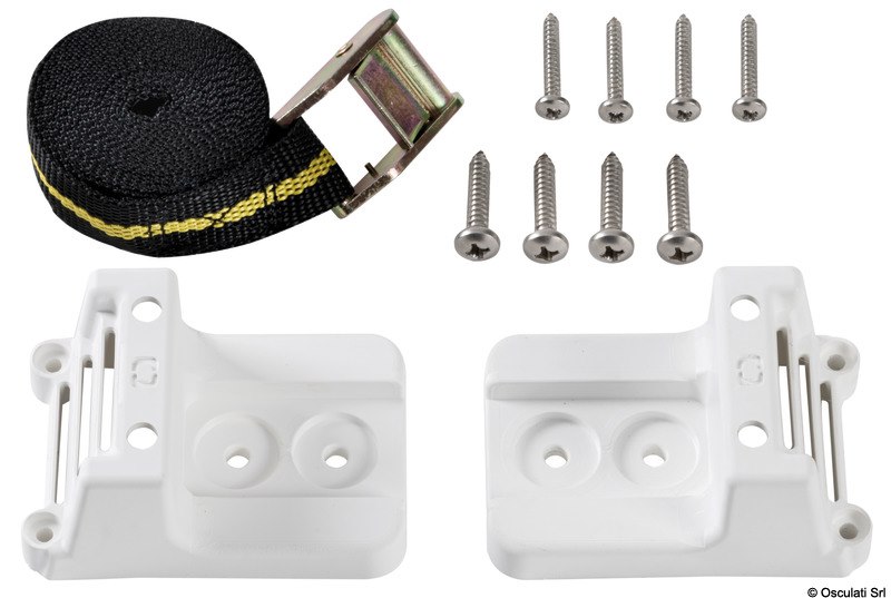 Kit 4 staffe fissaggio serbatoi 