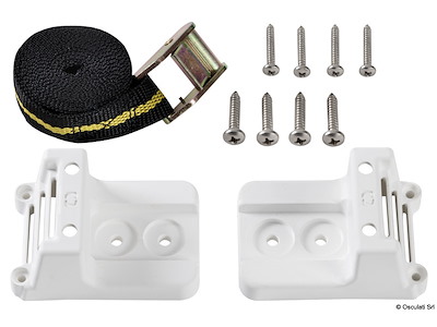 Kit 4 staffe fissaggio serbatoi 