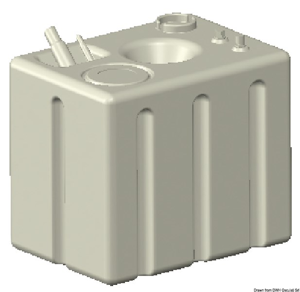 Serbatoio carburante in polietilene reticolato