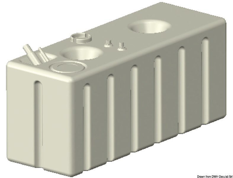 Serbatoio carburante in polietilene reticolato