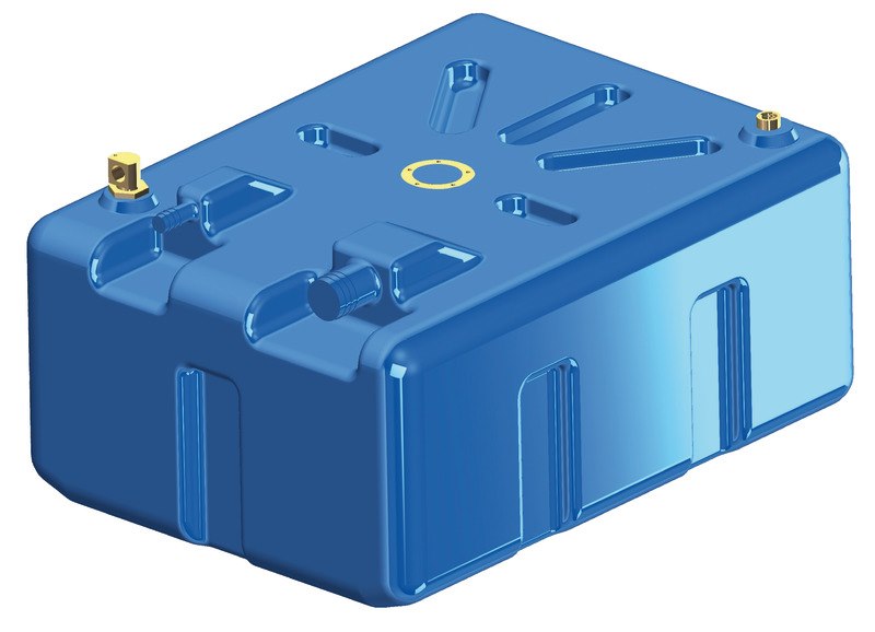 Serbatoio carburante benzina in polietilene reticolato