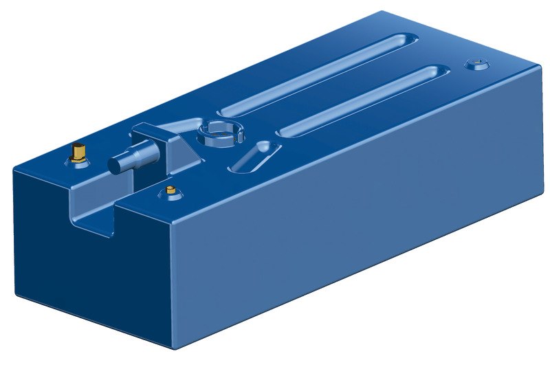 Serbatoio carburante benzina in polietilene reticolato