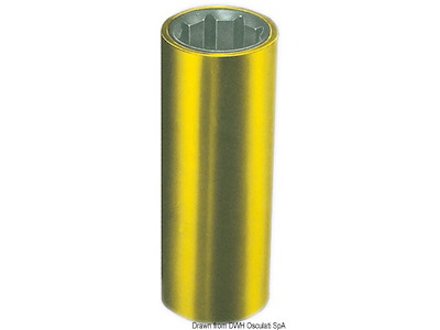 Boccola per linee d’asse con armatura esterna in ottone; versione esterno/interno in pollici