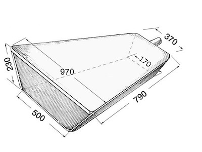 Serbatoio rigido acqua 80 l 