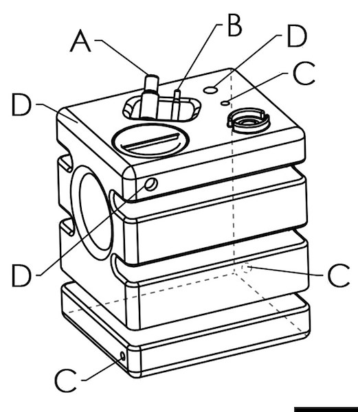 Serbatoio rigido modulare per acqua potabile