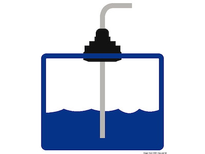 Pescante H2O - carburante per serbatoi inox, plastica e alluminio