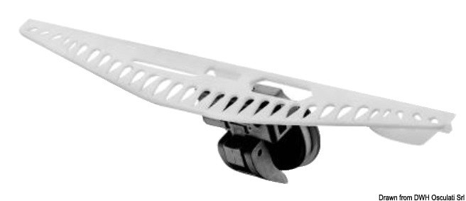 Vano portaoggetti in plastica bianca