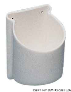 Portabicchieri/lattine in PVC 