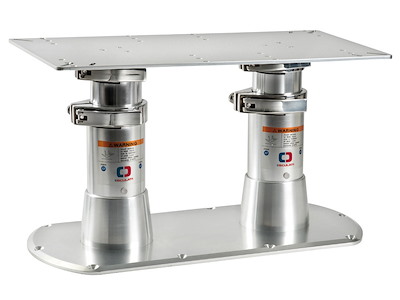 Gamba tavolo doppia base 615 x 300 mm 