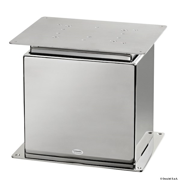 Gamba tavolo elettrica Square a due o tre stadi