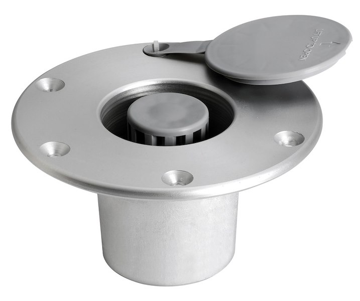 Gamba tavolo tritelescopica removibile