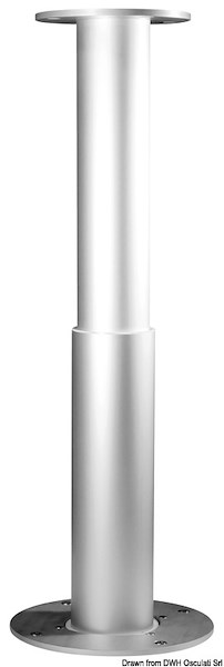 Gamba tavolo elettrica 2 stadi a scomparsa totale