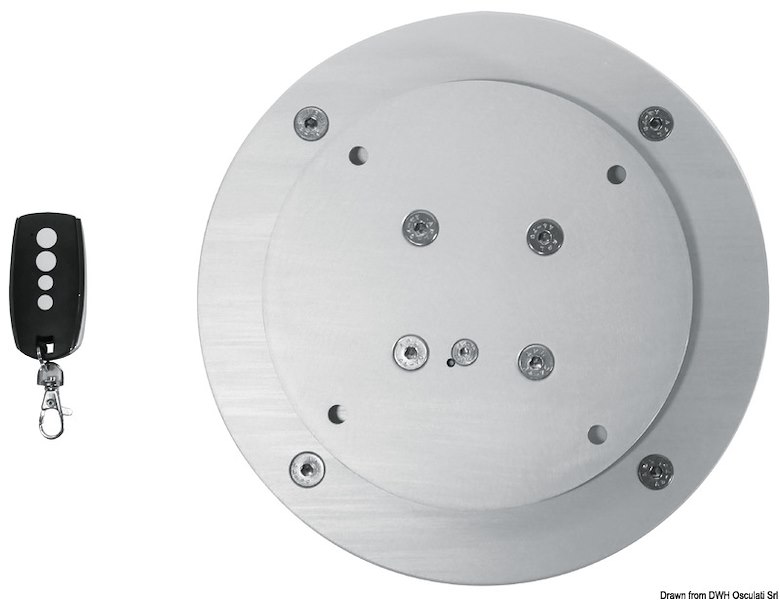 Gamba tavolo elettrica 2 stadi a scomparsa totale