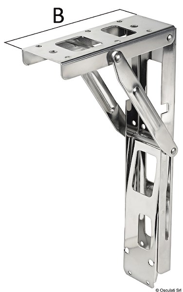 Braccio pieghevole per tavoli o sedie 