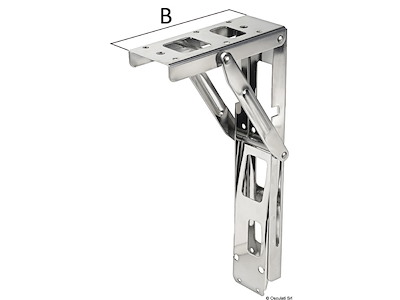 Braccio pieghevole per tavoli o sedie 