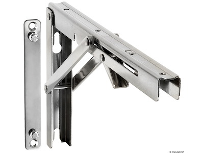 Bracci inox pieghevoli e sfilabili per tavoli 