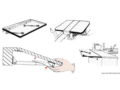 Supporto tavoli pieghevoli Rakego