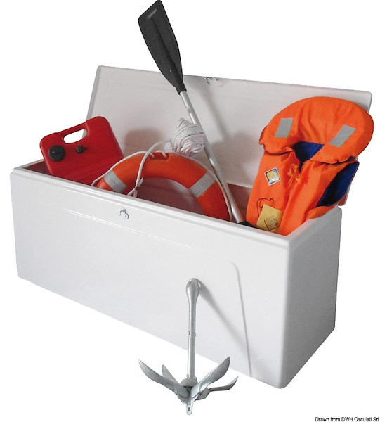 Gavone multiuso apribile 140x50x55 cm 