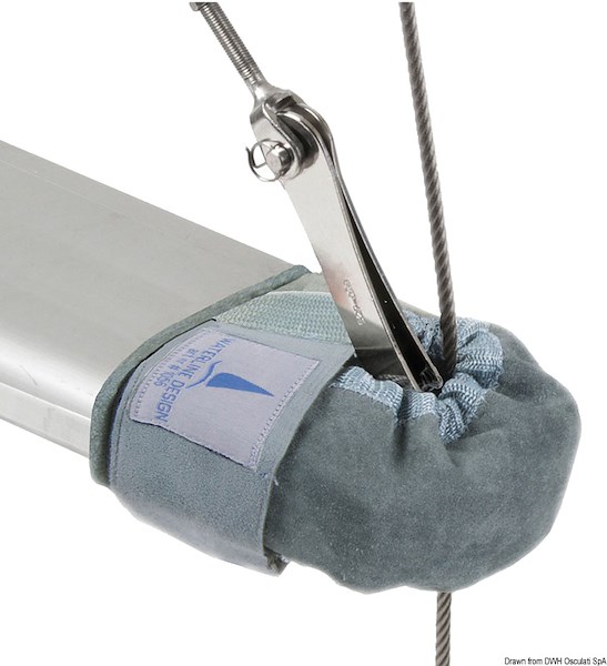 Copricrocette in pelle naturale