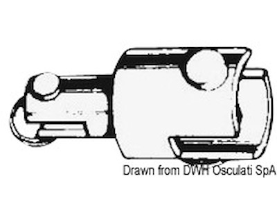Girafiocco con ritorno manuale a cimetta e Girella testa albero SEA SURE