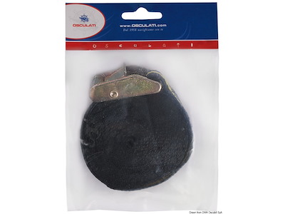 Cinghia in poliestere colorato con fibbia