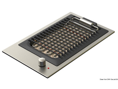 Barbecue elettrico in acciaio 