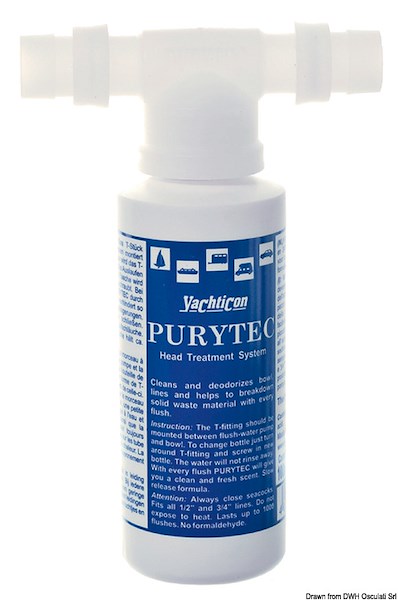 Disinfettante ecologico per WC YACHTICON Purytec